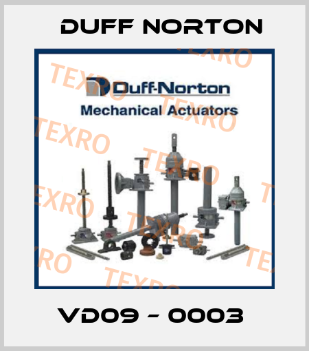 VD09 – 0003  Duff Norton