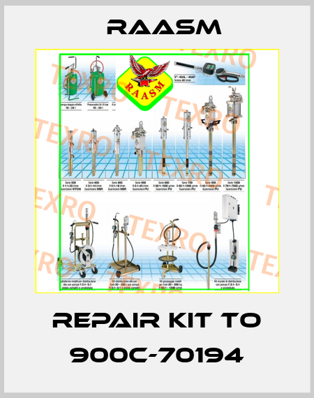 Repair kit to 900C-70194 Raasm