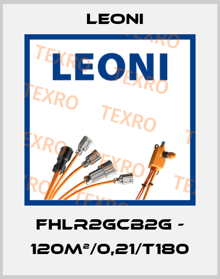 FHLR2GCB2G - 120m²/0,21/T180 Leoni
