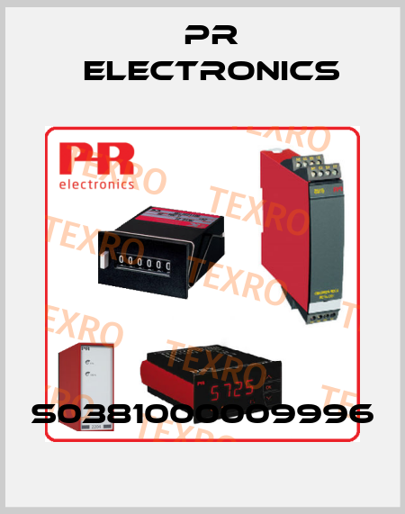 S0381000009996 Pr Electronics