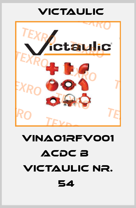 VINA01RFV001 ACDC B   VICTAULIC NR. 54  Victaulic
