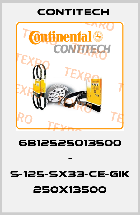 6812525013500 - S-125-SX33-CE-GIK 250X13500 Contitech