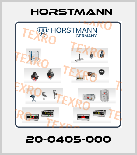 20-0405-000 Horstmann