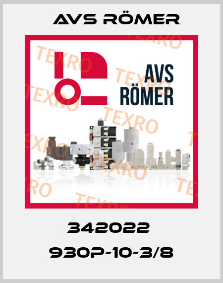342022  930P-10-3/8 Avs Römer