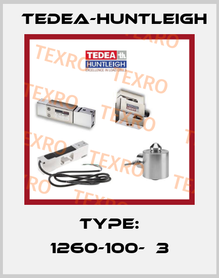 Type: 1260-100-С3 Tedea-Huntleigh