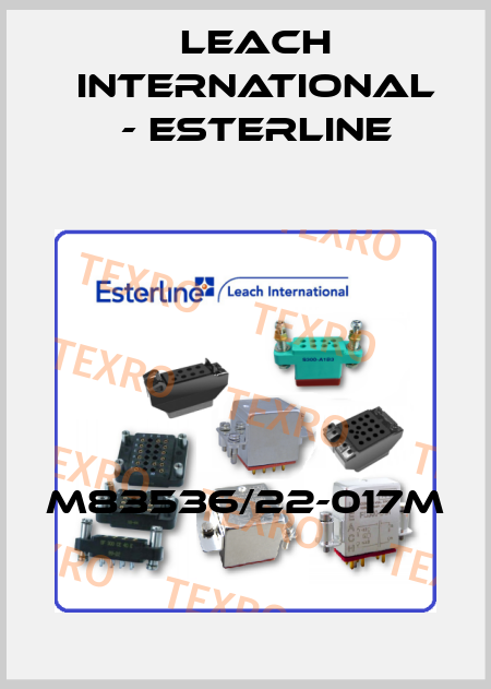 M83536/22-017M Leach International - Esterline