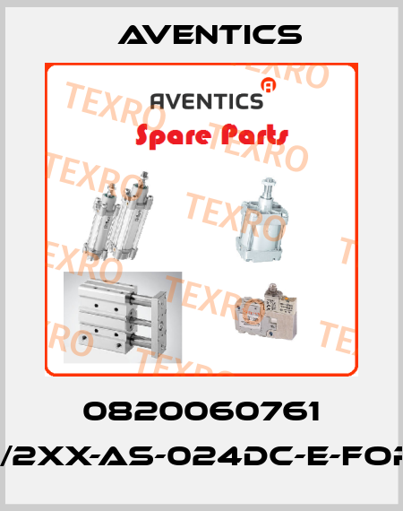 0820060761 (TC08-5/2XX-AS-024DC-E-FORM_C-V) Aventics