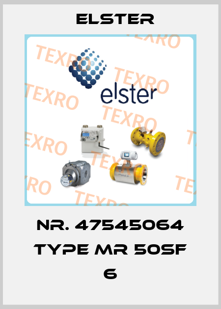 Nr. 47545064 Type MR 50SF 6 Elster