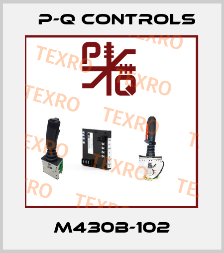 M430B-102 P-Q Controls