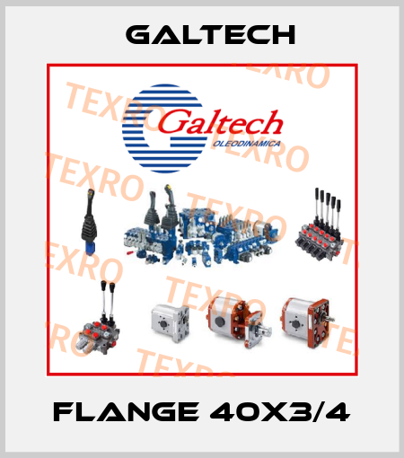 Flange 40x3/4 Galtech