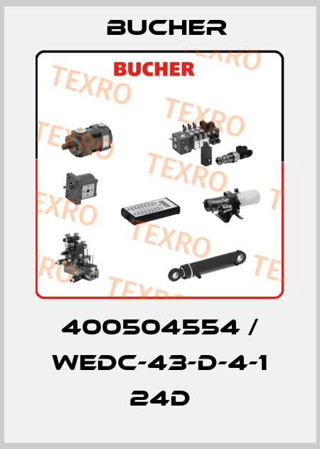 400504554 / WEDC-43-D-4-1 24D Bucher