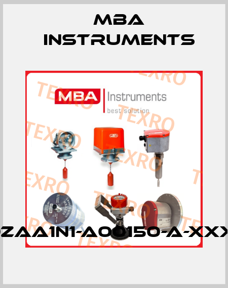 MBA210ZAA1N1-A00150-A-XXXXXXXX MBA Instruments