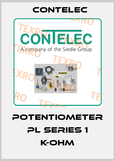 Potentiometer PL series 1 K-Ohm Contelec