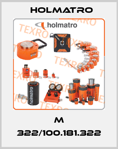 M 322/100.181.322 Holmatro