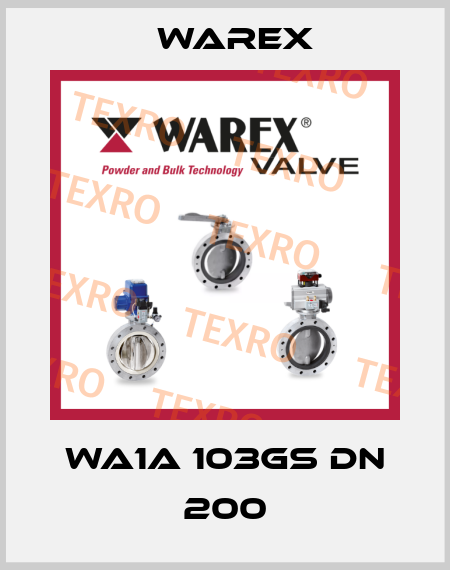 WA1A 103GS DN 200 Warex