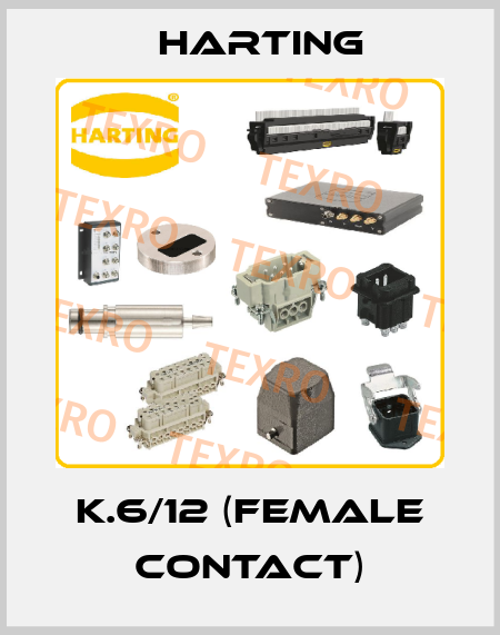 K.6/12 (female contact) Harting