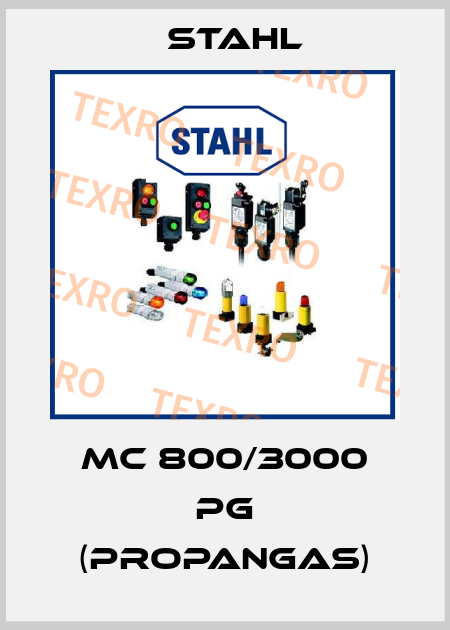MC 800/3000 PG (Propangas) Stahl