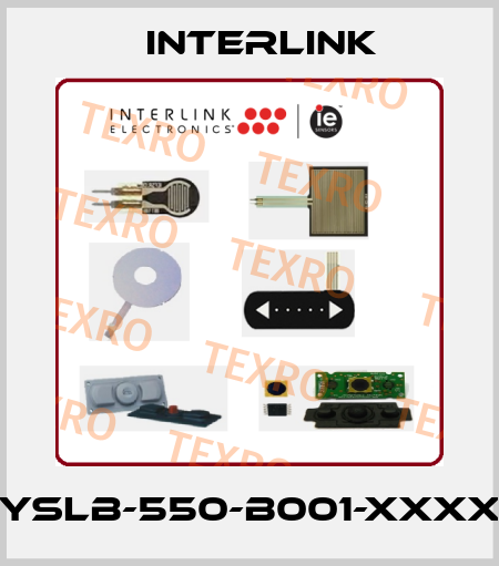 YSLB-550-B001-XXXX Interlink