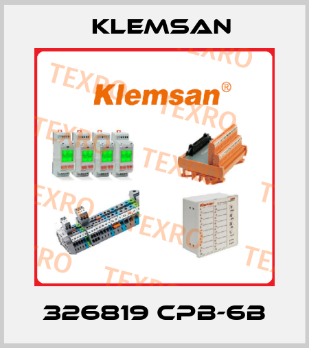 326819 CPB-6B Klemsan