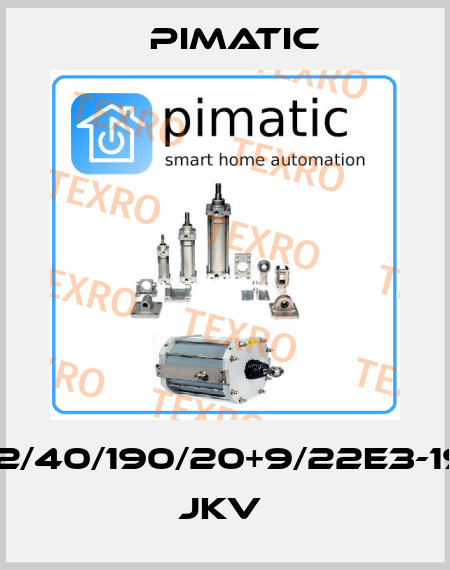 160-12/40/190/20+9/22E3-19430 JKV  Pimatic