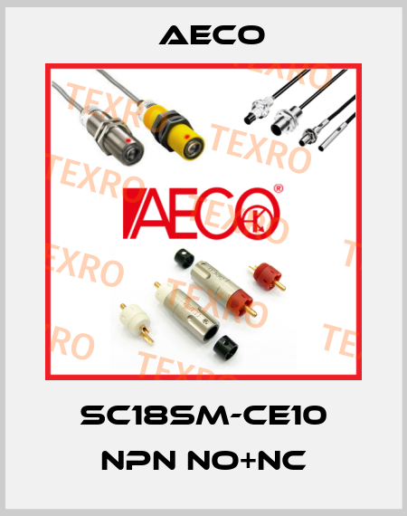 SC18SM-CE10 NPN NO+NC Aeco
