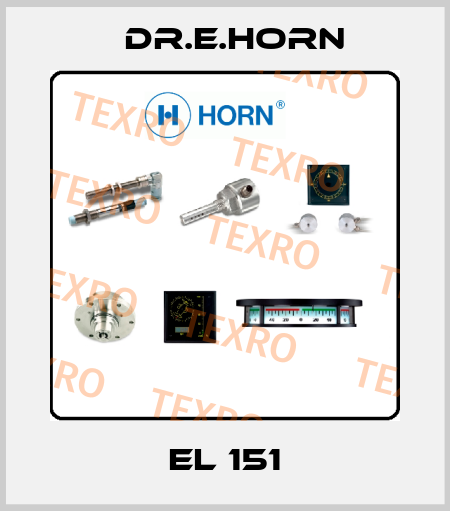 EL 151 Dr.E.Horn