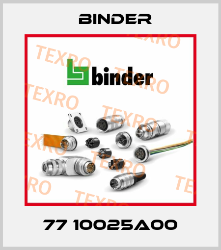77 10025A00 Binder