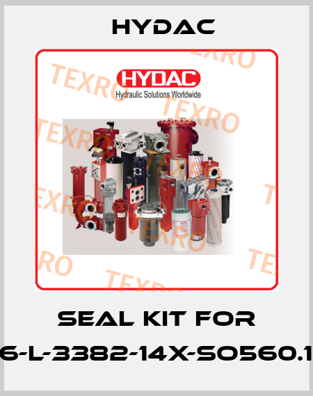 seal kit for KHP3K-06-L-3382-14X-SO560.1-TT-3.1-M Hydac