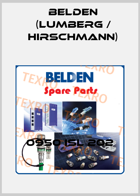 0950 ISL 202 Belden (Lumberg / Hirschmann)