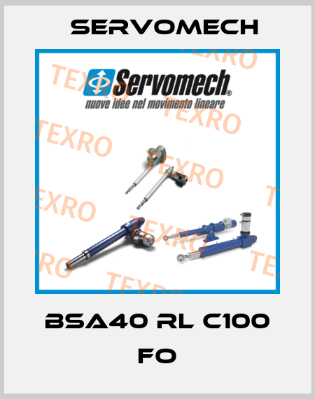 BSA40 RL C100 FO Servomech