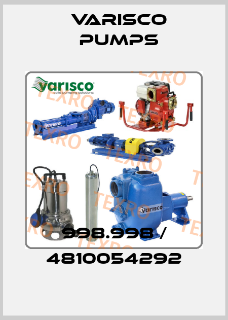 998.998 / 4810054292 Varisco pumps