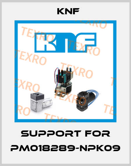 support for PM018289-NPK09 KNF