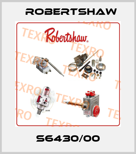 S6430/00 Robertshaw