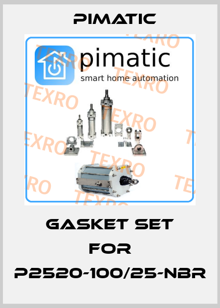 Gasket set for P2520-100/25-NBR Pimatic