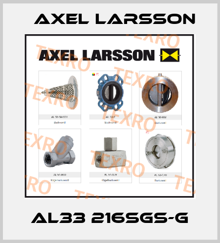 AL33 216SGS-G AXEL LARSSON