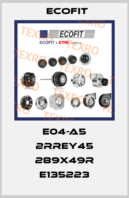 E04-A5 2RREy45 289x49R E135223 Ecofit