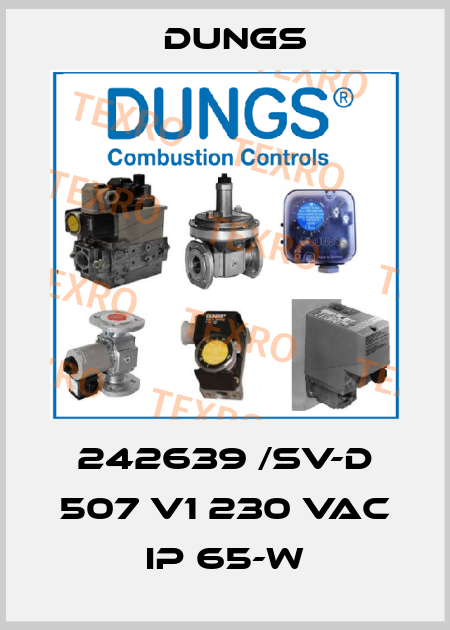 242639 /SV-D 507 V1 230 VAC IP 65-W Dungs