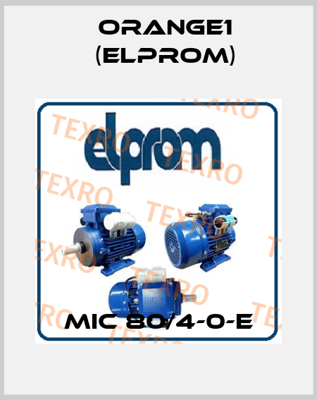 MIC 80/4-0-E ORANGE1 (Elprom)