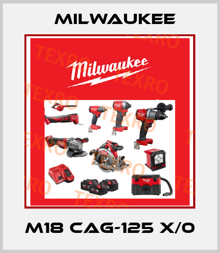 M18 CAG-125 X/0 Milwaukee