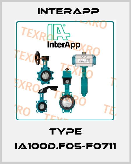 Type IA100D.F05-F0711 InterApp