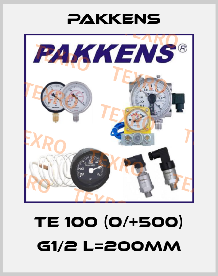 TE 100 (0/+500) G1/2 L=200mm Pakkens