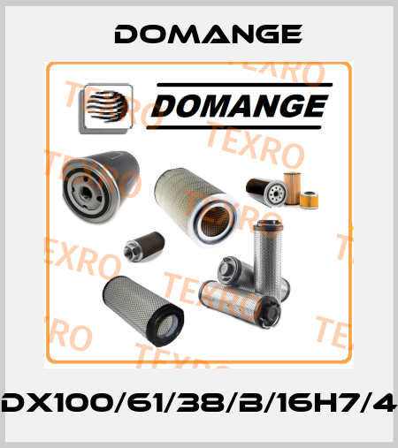 DX100/61/38/B/16H7/4 Domange