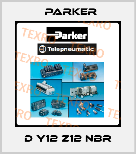 D Y12 Z12 NBR Parker