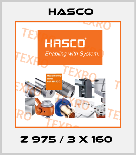 Z 975 / 3 X 160  Hasco