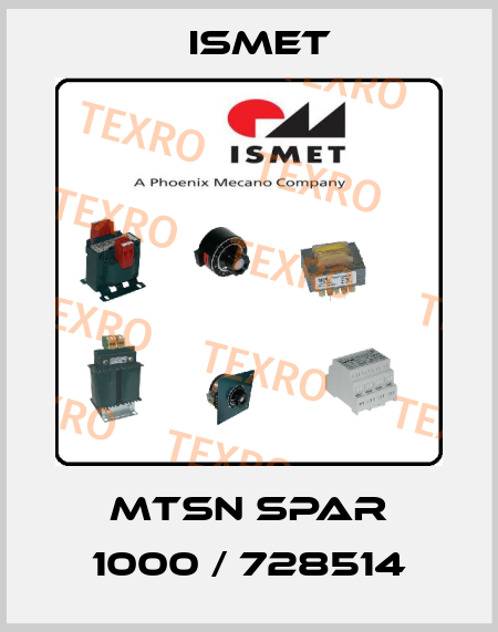 MTSN spar 1000 / 728514 Ismet