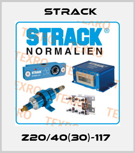 Z20/40(30)-117  Strack