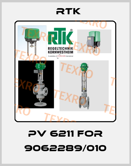 PV 6211 for 9062289/010 RTK