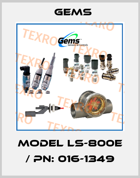 Model LS-800E / PN: 016-1349 Gems