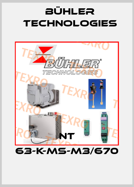 NT 63-K-MS-M3/670 Bühler Technologies