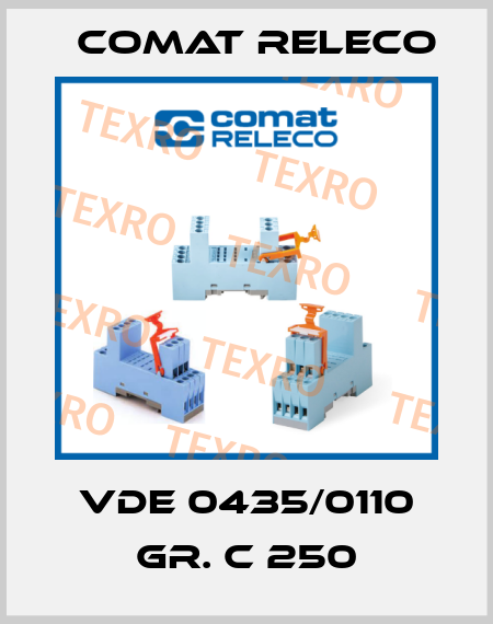 VDE 0435/0110 Gr. C 250 Comat Releco